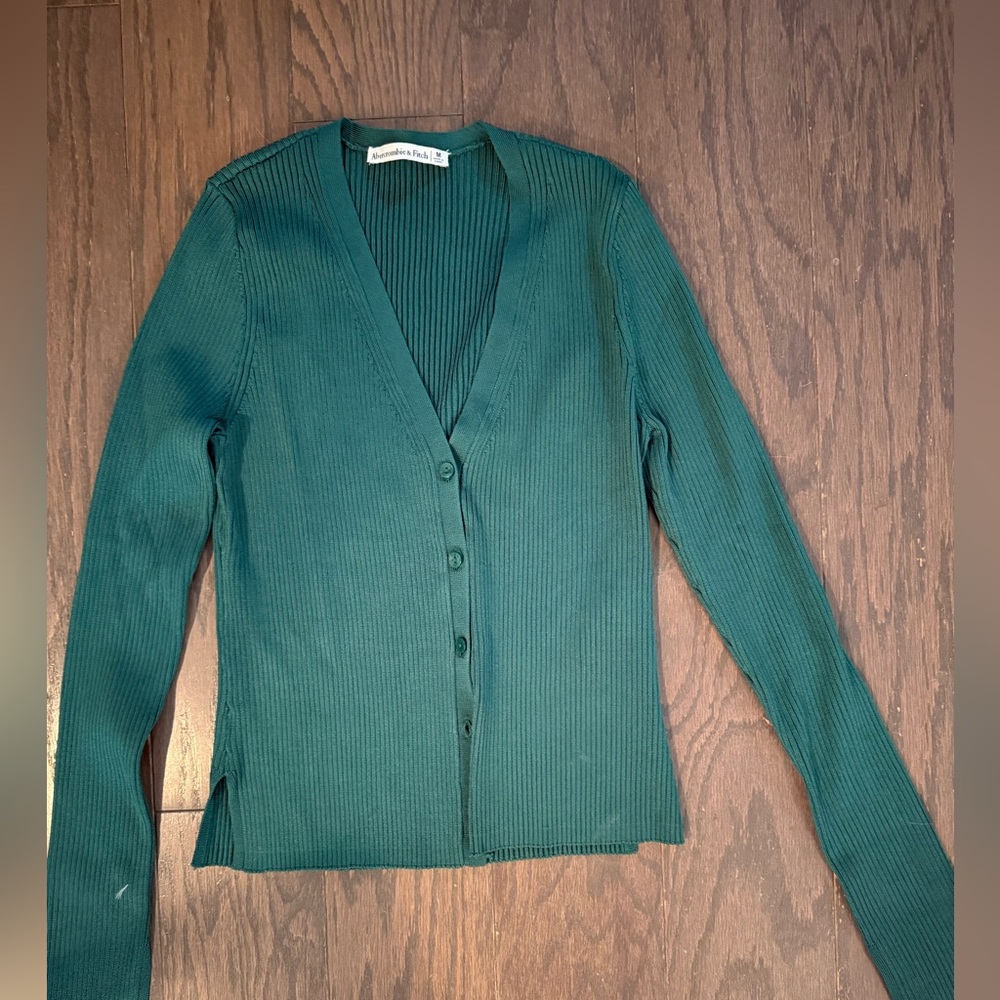 Abercrombie & Fitch Ribbed Cardigan